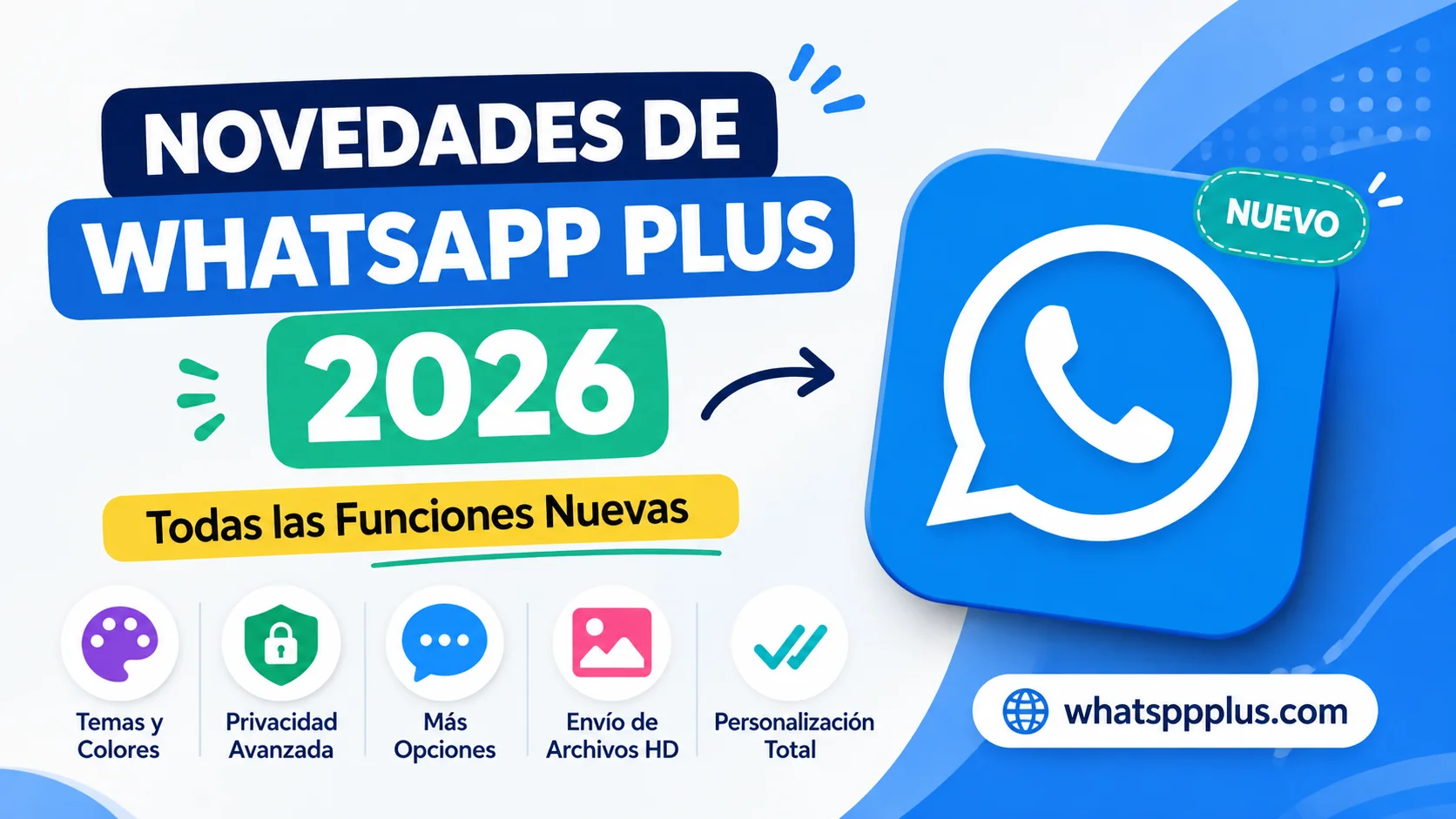 Lee más sobre el artículo Novedades de WhatsApp Plus 2026 Funciones y Cambios