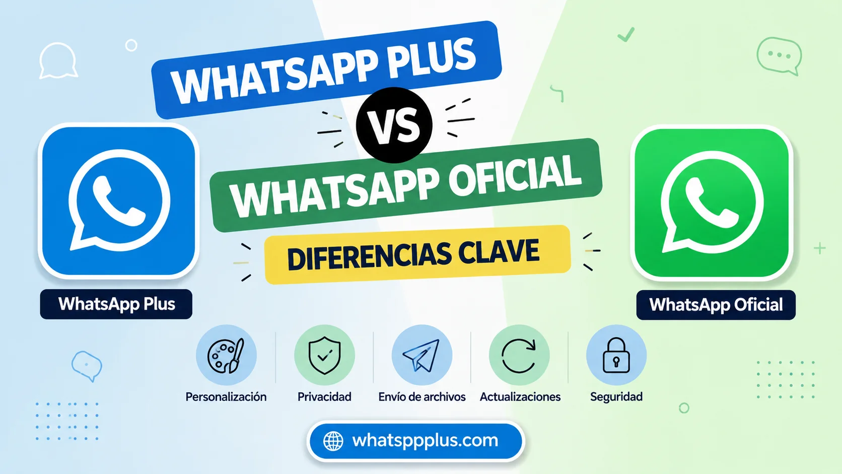 Lee más sobre el artículo WhatsApp Plus vs WhatsApp Oficial Diferencias Clave